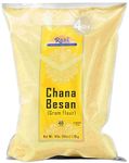 Rani Chana Besan (Chickpeas Flour, Gram) 64oz (4lbs) 1.81kg Bulk ~ All Natural | Vegan | Gluten Friendly | NON-GMO | Indian Origin