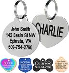 GoTags Stainless Steel Pet ID Tags,