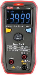 UNIT UT 123D Digital Multimeter TRMS automatically identify AC/DC voltage, resistance, diode, and continuity