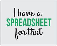 Funny Accounting Wall Art - Office Wall Decor for Accountants - Gifts for Accountants - Cubicle Wall Art - Appreciation Gifts for Accountants and Tax Professionals - 14x11 unframed print