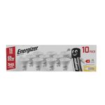 Energizer GU10 LED Warm White 3000k - Spotlight Bulbs for Ceiling Lights, Pack of 10