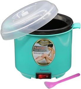 Signamio Hair Removal Wax Warmer Heater with Auto Cut & Non-Stick Pot – Professional Hot Wax Melter for Face, Eyebrows, Underarms, Legs| Fast Heating| Ideal for Sensitive Skin| Unisex Wax Kit - Sky