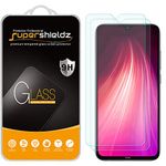 (2 Pack) Supershieldz Designed for Xiaomi Redmi Note 8 Tempered Glass Screen Protector, Anti Scratch, Bubble Free