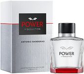 Antonio Banderas Power of Seduction Eau De Toilette Spray for Men, Clean, Fruity, 3.4 Oz