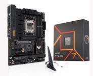 Micro Center AMD Ryzen 7 7700X 8-Core 16-Thread AM5 Unlocked Desktop Processor Bundle with ASUS TUF Gaming B650-PLUS WiFi DDR5 PCIe 5.0 Ryzen 7000 ATX Gaming Motherboard