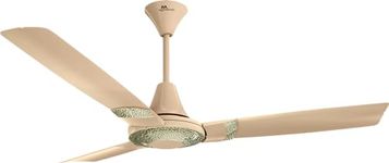 RR Signature Jaipur Tamra 1200mm Designer Ceiling Fan for Home and Office with BEE 3-Star Rating and 40% Energy Saving (2 Year Warranty, Kanak Gold)