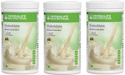HERBALIFE Shakemate Milk based protein blend powder-500g-3 Pack Plant-Based Protein (1500 g, VANILLA)