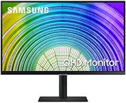 Samsung S27A600UUU - S60UA Series - LED monitor - 27" - 2560 x 1440 QHD @ 75 Hz - IPS - 300 cd/m² - 1000:1 - HDR10-5 ms - HDMI, DisplayPort, USB-C - black