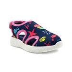 KazarMax Boys & Girls (Unisex) Mermaid Print Navy Sandal (Size : 31)