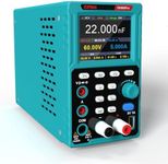 Kiprim 2-in-1 Programmable Power Supply and Multimeter (0-60 V 0-5 A) DC605Pro with Data Memory,High Precision,OCP,OVP, PC Software and USB Charging