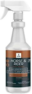 Zone Protects Horse & Rider Equine Spray w Picaridin, 32oz Trigger Spray. Picaridin Insect Repellent for Horses and Riders. DEET Alternative. Repels 300 Species of Flies, Gnats, Horse Flies, Ticks