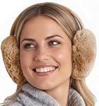 Brook + Bay Earmuffs for Women, Men & Kids - Cozy & Adjustable Ear Muffs - Perfect for Skiing, Snowboarding & Outdoors - Foldable Velvet Lined Ear Warmers for Maximum Warmth