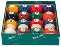 Aramith Spots and Stripes Premier Pool Balls 2 inch UK Set