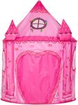 Benebomo Pink Play tent girl,Kids tents Princess Castle, kids play houses for garden,children's tent,Children play castle,tent for kids indoor,with a carrying bag