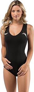 Cressi Women's DEA Swimsuit Swimming Neoprene Wetsuit 1mm, Black, Small 2 UK