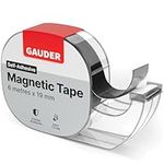 GAUDER Magnetic Tape Dispenser | Magnet Strips Self Adhesive | Magnetic Tape Self-Adhesive | Magnetic Tape Roll (6 m)