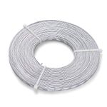 Fashewelry 32.8 Feet 5mm Aluminum Flat Artistic Wire Silver Bendable Metal Craft Wire for Beading for Bezel Sculpting Armature Jewelry Making Gem Metal Wrap