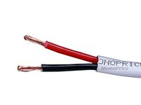 Monoprice 103844 250 ft 12AWG CL2 Rated 2-Conductor Oxygen Free Pure Bare Copper Speaker Wire Cable