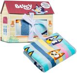 Bluey Throw Blanket with Gift Box - Throw Measures 46 x 60 Inches – Super Soft Special Edition Fleece Bedding