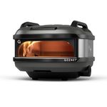Gozney Tread Portable Pizza Oven, Off Black, Makes 12” Pizzas - Revolutionary Lateral Gas Burner, Quick Heat Up, Lightweight & Rugged Design