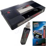 Omega 23022 VHS VCR Cassette Tape Video Recorder Head Cleaner System Wet & Dry