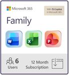 Microsoft 365 Family | 12-Month Sub