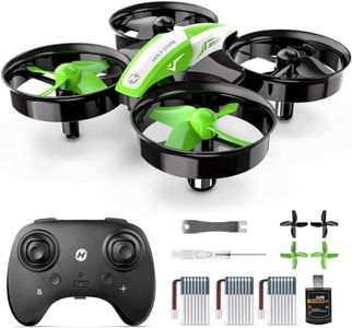 Holy Stone HS210 Mini Drohne für Kinder, RC Quadrocopter Helikopter Ferngesteuert mit 3 Akkus, 21 Min. Lange Flugzeit, Automatische Höhenhaltung,360 Flip,Headless Modus Ideal für Anfänger Mädchen,grün