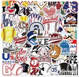 Baseball Stickers, 50pcs Baseball S