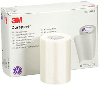 3M™ Durapore™ Surgical Tape 1538-3, 3 inch x 10 yard (7,5cm x 9,1m), 4 Rolls/Box