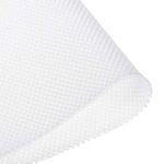 uxcell White Speaker Mesh Grill Stereo Fabric Dustproof 1x1.45M 40 x 57 inch