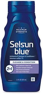 Selsun Blue Medicated Dandruff Shampoo/Conditioner 2-in-1 Treatment, 11 Ounce