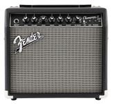 Fender Champion II 25, Combo Guitar Amp, 25W, Suitable For Electric Guitar, More Power, Upgraded Effects and Amp Models, Black/Silver