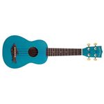 Kala MK-SS Makala Soprano Ukulele, Mako Blue