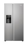 Haier SBS 90 Series 5 HSR5918DIMP Plumbed Frost Free American Fridge Freezer - Stainless Steel - D Rated