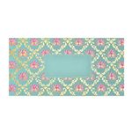 Fonsie Blue cash envelopes pack of 10 for gifting money on wedding gift, baby shower gift, shagun, family gatherings with name space.