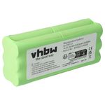 vhbw NiMH Battery 2000 mAh (14.4 V) for Robot Vacuum Cleaner Household Robots Dirt Devil Fusion M611, Libero, M606, M606-1, M606-2, M606-3, M606-4, M607