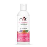 MNT Rosemary Hair Oil for Hair Growth with Methi Dana & Rosemary | For Thicker, Shiny, Stronger & Healthy Hair | Pure Rosemary Oil for Hair Growth, Hair Fall Control | 100 ml