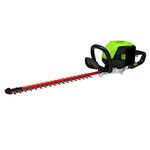 GreenWorks Pro 80V 26-Inch Cordless Hedge Trimmer, Battery Not Included, GHT80320