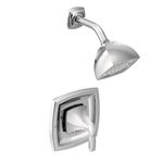 Moen T2692EP Voss Collection Posi-Temp Pressure Balancing Eco-Performance Shower Trim Kit Valve Required, Chrome