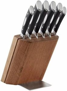 Scanpan Classic 7-Piece Knife Block Set 41.5 cm*18.5 cm 18.5 cm Black