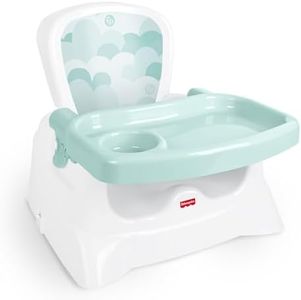 Fisher-Price™ Feeding Booster Seat for Toddlers, Adjustable Tray, Portable High Chair with Safety Straps, Folds for Travel, Ages 1+
