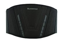 BLACKWILD Kidney Belt Motorcycle Kidney Belt Motorcycle Men and Women, Base Black Effective Stabilisation Kidney Warmer Lumbar Support Kidney Belt