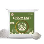 Cinagro Epsom Salt for Plants Growth – 1 Kg Magnesium Sulphate Organic Fertilizer for Gardening, Boosts Chlorophyll & Nutrient Uptake, Enhances Fruit Flavour, Deters Pests & Speeds Germination