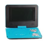 6.8 Inch Portable DVD Player, Car TV Player Portable HD Children's DVD Player Multifunctional Convenient Mobile DVD Player for Car and Outdoor 110‑240V(Blue)