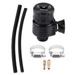 Turbo Blow Off Valve, Universal 25mm/1inch Car Turbo Splitter Valve Recirculating Dump Valve Adapter Kit(Horn-Shape)