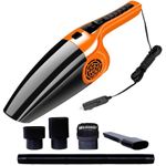 DETACHI Car Vacuum Cleaner 2 in 1 High Power 120W, 5000 PA Suction, HEPA Filter, Wet/Dry, Handheld, Portable Vacuum Cleaner for Car & Home, 5m Cord, Lightweight, Deep Cleaning with Attachments