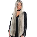 Adults Wig Witch Grey 91.5cm -