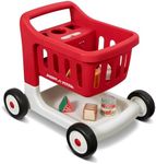 Radio Flyer Scan & Sort Shopping Cart with Lights & Sounds, Red Toy Walker for Toddlers, for 1+ Years