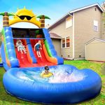 22.5ft(L) Commercial Water Slide fo