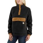 Carhartt Womens Relaxed Fit Sherpa Fleece Pullover Jacket